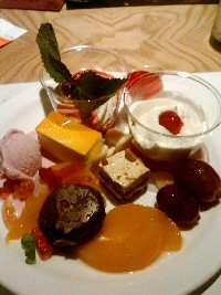 A nice selection of desserts