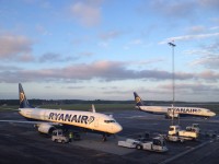 Ryanair planes at Rygge (image from wikipedia)